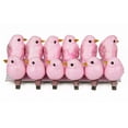 thumbnail image 1 of 12Pcs Cute Clip-on DIY Gifts Xmas Tree Ornaments Festival Garden Decoration Micro Decorative Prop Mini Fake Birds PINK, 1 of 8