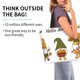 thumbnail image 2 of Fotbe Hello Autumn Bolsa Tote Estética de Lona con Estampado para Mujer - Bolsa Reutilizable de Hombro Casual para Vacaciones, Compras, Trabajo y Gimnasio, 2 of 8