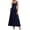 Navy Blue, variant on Cocktail Dresses for Women Formal Summer Sleeveless A Line Long Flowy Spring Wedding Guest Party Midi Dress