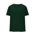 thumbnail image 5 of AherBiu Oversized Tops for Women Short Sleeve Crewneck Summer Casual Loose Basic Comfy Top Tees Plain Tshirt, 5 of 6
