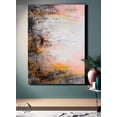 thumbnail image 6 of Handmade Abstract Painting - Golden Pink & Grey Wall Art, Modern Texture for Home Decor, Contemporary Artwork, Elegant Living Room Canvas Unstretched (Rolled) 30x30 inches, 6 of 9