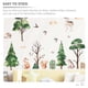thumbnail image 4 of Cartoon Wall Decals Cartoon Pine Tree Animals Forest Themed Wall Sticker, 4 of 5