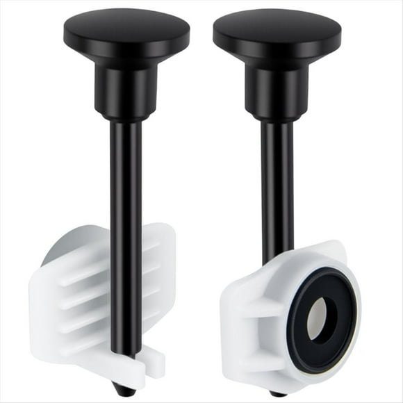 2-Pack Universal Tub Spout Diverter Repair Kit, Leak-Proof Bathtub Faucets Repair Replacement Parts Black,2-pack * universal tub spout diverter repair kit,Black