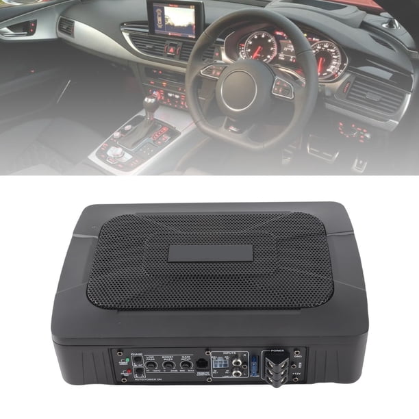 Subwoofer Activo Compacto, 6 X 9 Pulgadas, 150 W RMS, Subwoofer Activo Debajo Del Asiento, Potencia Máxima De 600 W, Fácil Cableado, Malla De Acero Inoxidable Para Automóvil