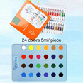 thumbnail image 3 of Travel Paint Palette, Portable Watercolor Set with Clip and Water Pen, Pocketartist Watercolor Travel Set,Paint Palette, 3 of 8