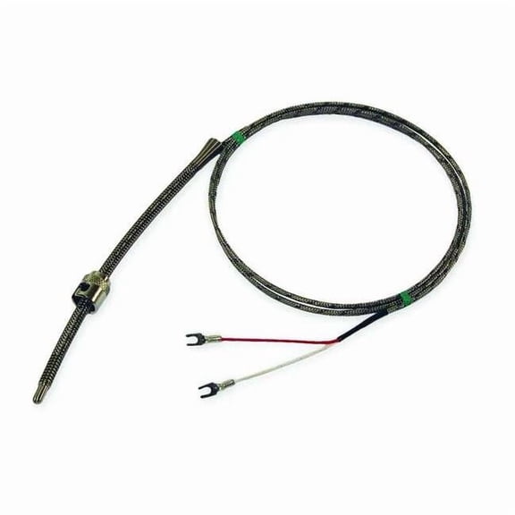 Tempco Thermocouple Probe, Spade Lugs, Type J TCP10220