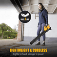 thumbnail image 5 of Cordless Weed Eater & Leaf Blower Combo Compatible with Dewalt 20V Max Battery(Tool Only), 12" Weed Wacker & String Trimmer Edger 3-in-1, Battery Operated Weed Trimmer with Auto-Feed, 5 of 12