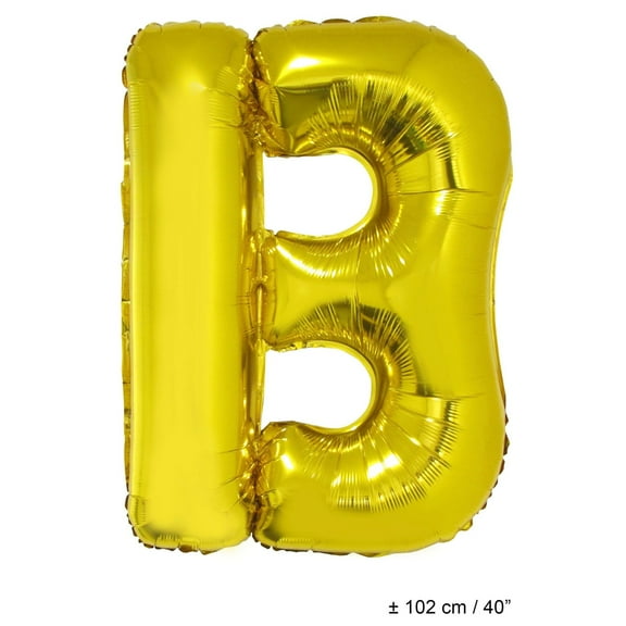Balloon-Foil-Letter B-40"-Gld