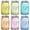 Colored, variant on WELLIFE FESTIVE 32 Oz Mason Jars-6PCS Colored Mason Jars with Lids.Safe for Storage,Quart Mason Jars Wide Mouth.Pickling, Preserving, Fermenting, DIY Crafts & Decor