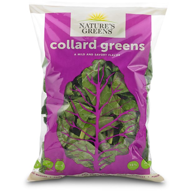 Collard Greens, 2 lbs Bag