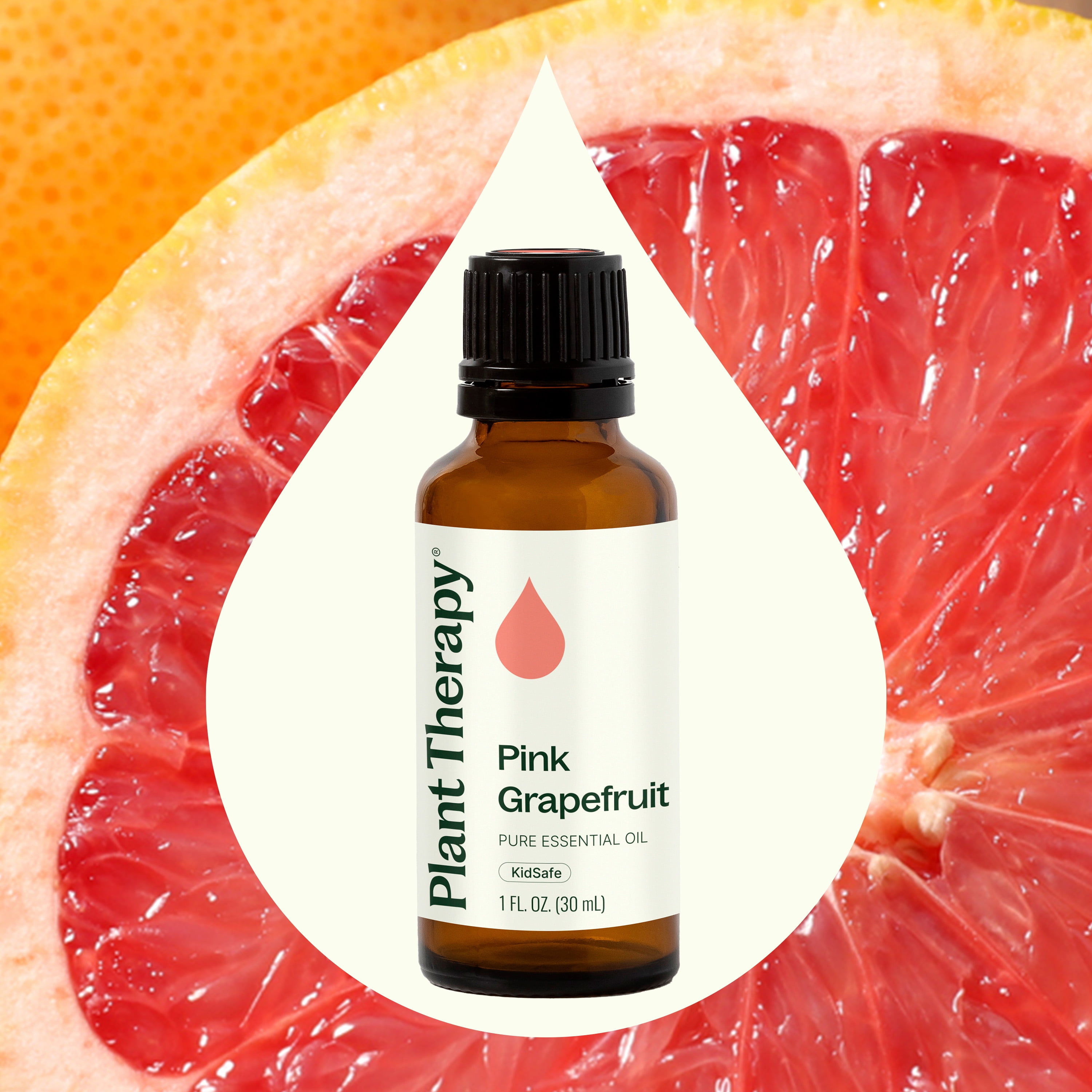 Plant Therapy Pink Grapefruit Essential Oil 30 mL (1 oz) 100% Pure, Undiluted, Natural Aromatherapy