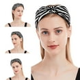 thumbnail image 2 of EnJoCho Women Print Headband Elastic Head Wrap Hair Band Bandana Headband Sports Headbands for Female Breathable Head Wraps, 2 of 7