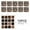 MSC076, variant on Dreamhall 10 Pcs Mosaic Wall Tile Stickers, DIY Self Adhesive Waterproof Sticky Wallpaper, Kitchen Bathroom Tile Wall Art Decals Home Decoration 10 x 10 cm MSC075