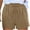 Brown, variant on ABATAB Women Casual Shorts Comfy Loose Elastic Waist Shorts Summer Lightweight Cotton Linen Pull on Shorts with Pockets