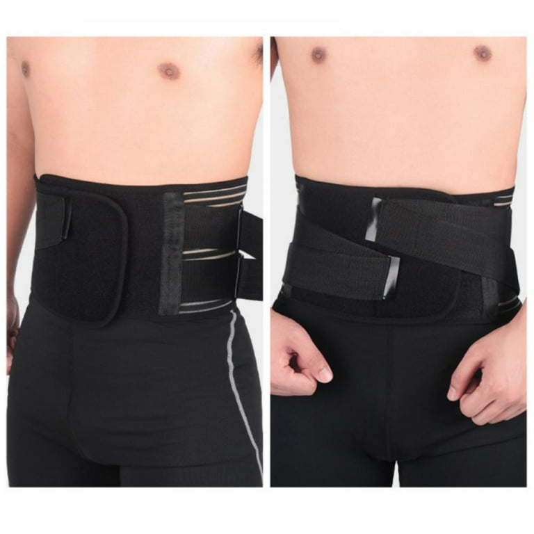 TruHabit Lumbar Sacral Belt (Large) Back Pain Belt for Back Pain Relief Women Men,Back Support Belt & Lumbar Support Belt Back Belt, Dual Adjustable