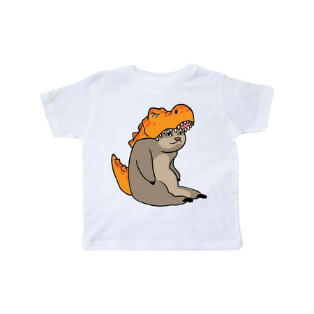 

Inktastic Halloween Sloth Dinosaur Gift Toddler Boy or Toddler Girl T-Shirt