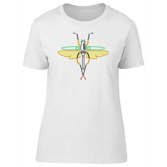 Flying Ant Modern Art T-Shirt Women -Image by Shutterstock, Female Large