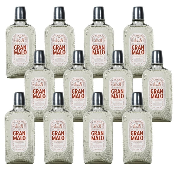 Pack de 12 Licor de Tequila Gran Malo Tamarindo 750 ml
