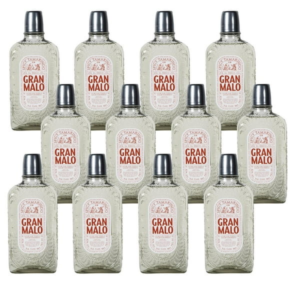 Pack de 12 Licor de Tequila Gran Malo Tamarindo 750 ml
