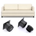 thumbnail image 2 of BTSKY 8 Pcs Pieds de Meuble de 2 Pouces à Hauteur Réglable - Surélevateurs de Meubles en Métal Pieds d'Armoire en Acier Inoxydable pour Sofa Pieds de Remplacement Robustes Rallonges de Pieds pour Bureau Table Chaise, 2 of 8