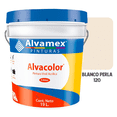 thumbnail image 1 of Pintura Vinílica Alvamex Alvacolor Blanco Perla 19L Interior y Exterior 4 Años, 1 of 5