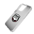 thumbnail image 2 of Georgia Bulldogs Linen Logo iPhone Clear Case, 2 of 6