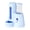 Blue, variant on Automatic Hamster Feeder and Water Bottle 2-in-1 Combo - No Drip Dispenser, Spill Proof Food Bowl, Large Capacity, Removable for Easy Cleaning, Small Pet Cage Accessory(Gray)