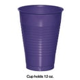 thumbnail image 2 of Purple 12 oz Plastic Cups for 20 Guests, 2 of 2