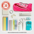 thumbnail image 4 of ZIPIT Monster Pencil Case for Kids, Cute Pen Pouch Holds up to 30 Pens, Made of One Long Zipper! (Pink), 4 of 9