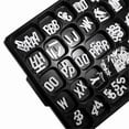 thumbnail image 1 of Aarco Products 1 in. Double Onglet Universel Lettres Interchangeables, 1 of 1