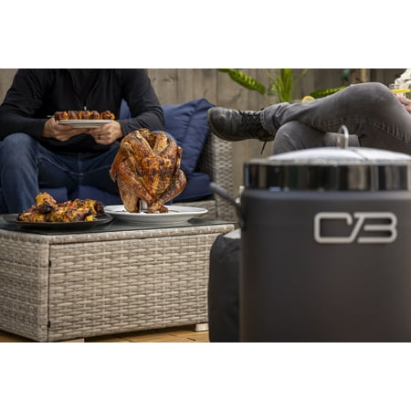 Charbroil - The Big Easy Outdoor Air Fryer - Black