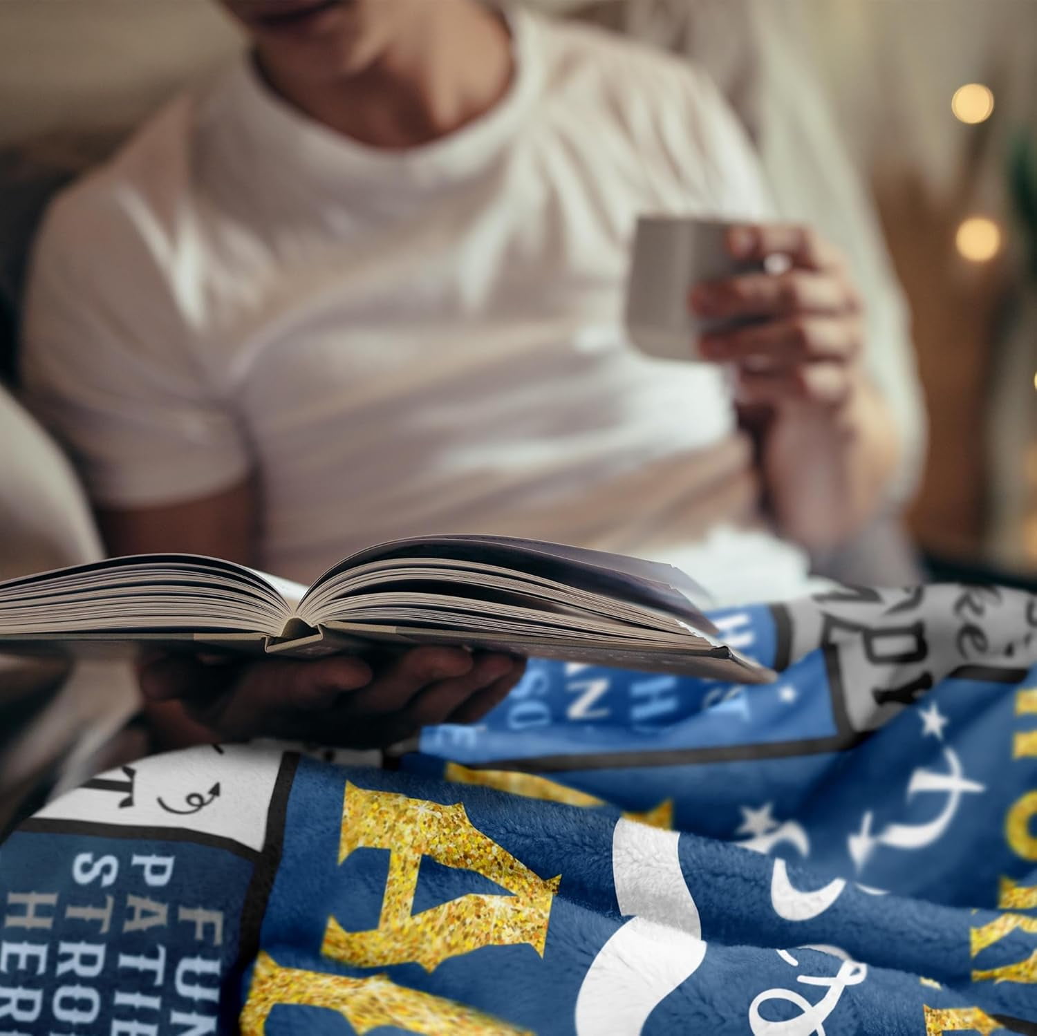 Dad Birthday Gift from Daughter/Son, Gifts for Dad Blanket, Gifts for Father's Day, Christmas, Retired, Thanksgiving