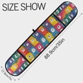 thumbnail image 3 of Dailycode Double Sided Oven Mitt with Loop Heat Resistant Kitchen Long Potholders 7" x 35" Funny Colorful Bears, 3 of 6