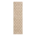 thumbnail image 3 of Unique Loom Trellis Shag Collection Area Rug - Ruby (2' 7" x 10' Runner Light Brown/Ivory), 3 of 11