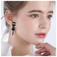 thumbnail image 3 of Aretes Infantiles High Monaco MXURA-001 1 Pieza Negro, 3 of 4