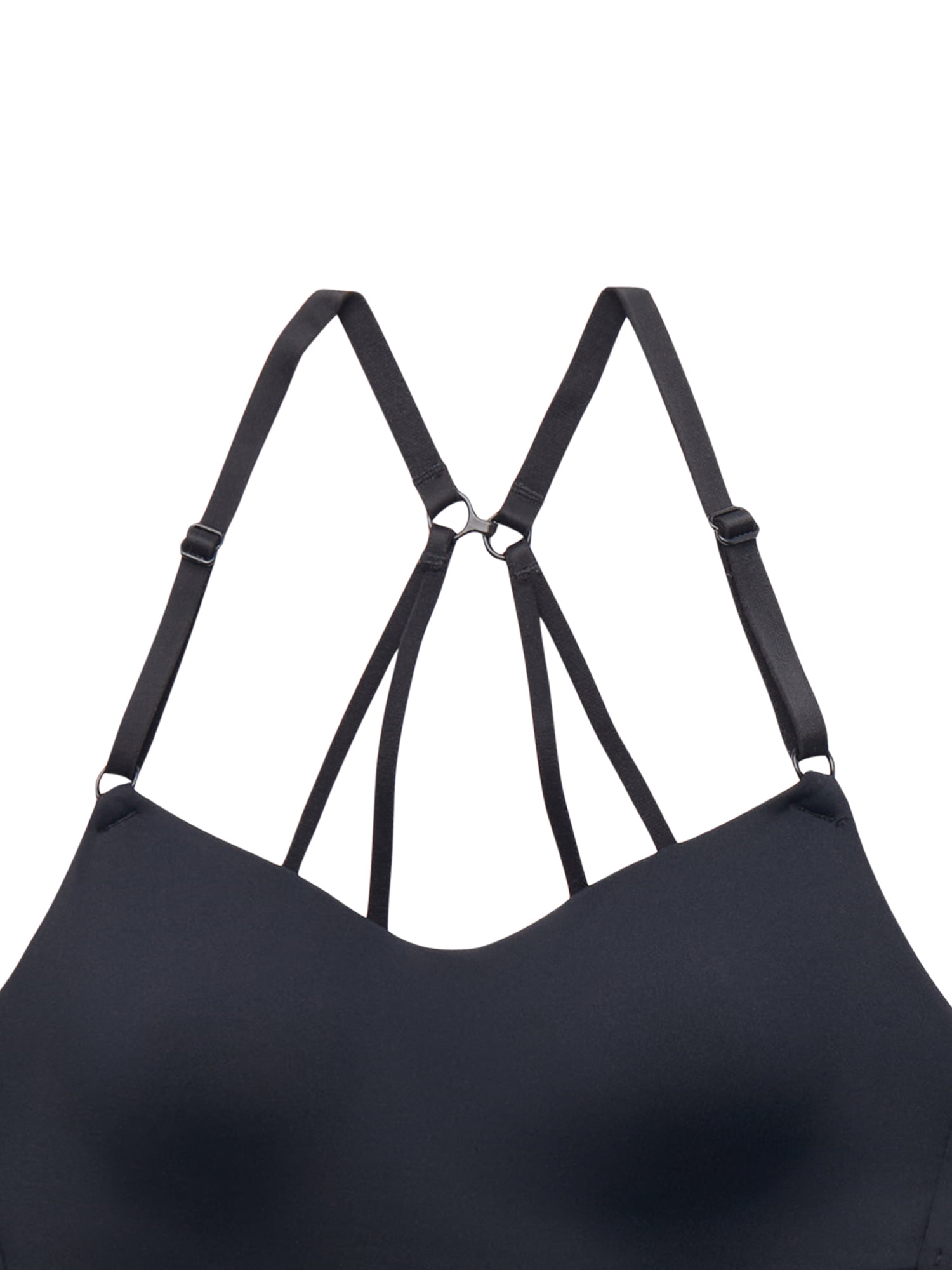 Wonder Nation Girls Soft & Smooth Padded Scoop Bralette, 2-Pack, Sizes XS-XXL