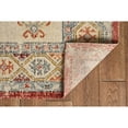 thumbnail image 7 of Contemporary Home Living 3' x 5' Tribal Diamond Medallion Area Throw Rug - Cream and Brown, 7 of 7