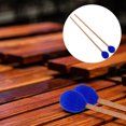 thumbnail image 3 of 1 Paire de Maillets Marimba avec Poignées en Érable pour Percussion Glockenspiel, 3 of 9