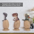 thumbnail image 1 of 3pcs Figure Dinosaur Eggs Simulation Half Hatched Toy Animal Model For Kids Or Friends Decoration Home, 1 of 8