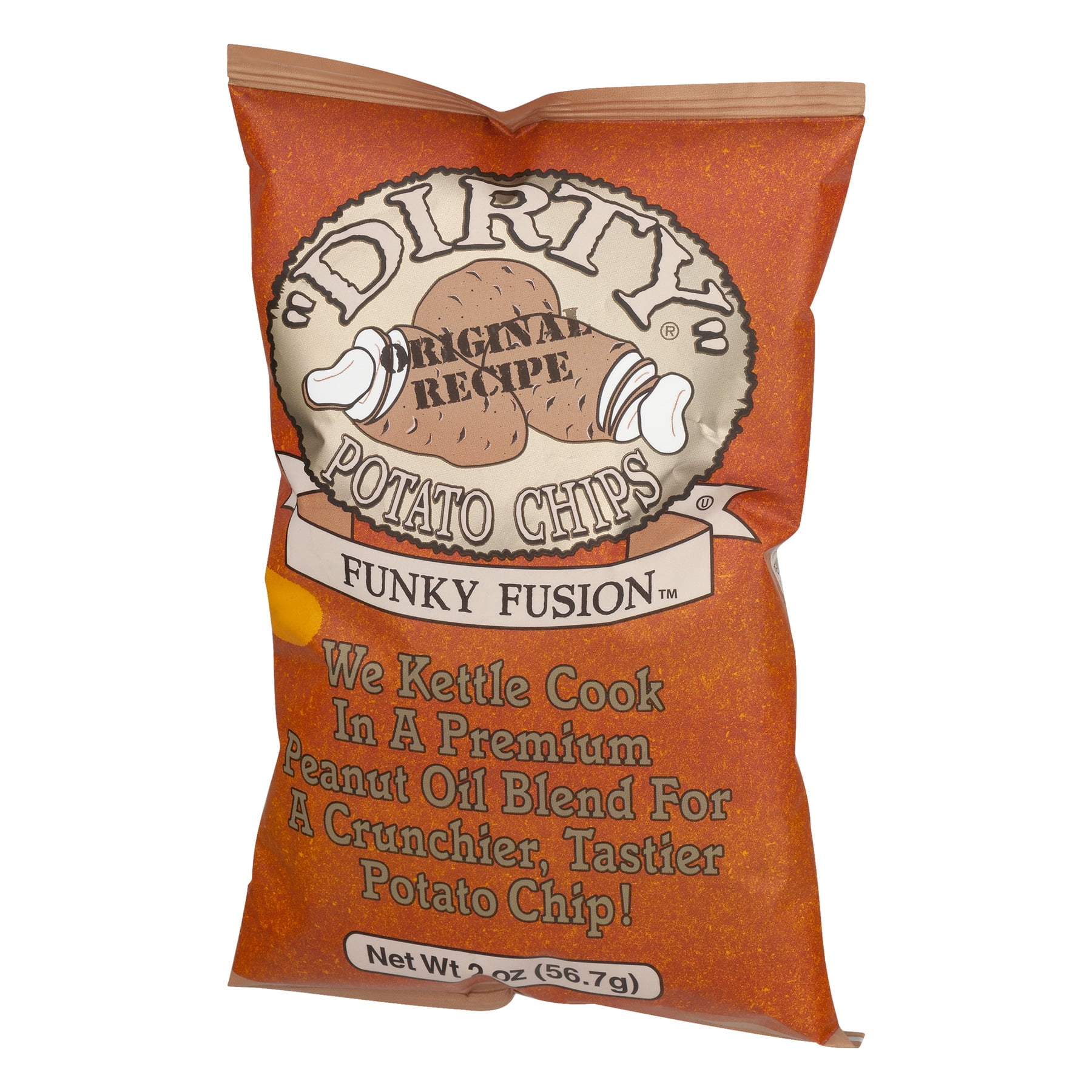 2 oz "Dirty" Funky Fusion Potato Chips