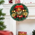 thumbnail image 6 of TanSiDing 1pcs Lifelike Artificial Christmas Wreath - Realistic Faux Greenery Decor, All-Weather Outdoor & Indoor Hanging Decoration for Holiday Party Home Door Wall 30cm, 6 of 6