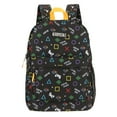thumbnail image 4 of Aeropostale  Backpack for School, College, and Travel， Water Resistant Bookbag Black Game, 4 of 5