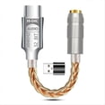 thumbnail image 1 of USB C to 3.5mm DAC Earphone Amplifier Hifi Digital Audio Decoder, 1 of 5