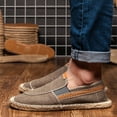 thumbnail image 2 of Men's Casual Shoes Trendy Breathable Linen Canvas Fisherman Shoes For Everyday Wear Shoes Men Casual, 2 of 8