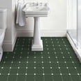 thumbnail image 5 of DEWOO 10 Sheet Peel and Stick Floor Tile, Vinyl Flooring, Waterproof DIY Flooring for Bathroom, Kitchen, Fireplace, Stairs, Bedrooms, Wall, Pantry Room 12"x 12", 5 of 5