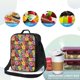 thumbnail image 4 of Disketp Daisies Flowers Bolsa Térmica Estampada para Almuerzo, Lonchera para Hombres y Mujeres Adultos, 4 of 7