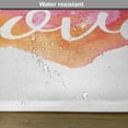thumbnail image 6 of Ambesonne Saying Place Mats Set of 4, Watercolor Splash, Standard Size, Red Fuchsia, 6 of 6