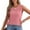 03&Pink, variant on Babysbule Women's Sequin Sleeveless Casual Top Summer Round Neck Comfortable Fashionable Daily Wear
