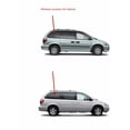 thumbnail image 4 of Passenger Right Side Rear Sliding Door Window Door Glass Compatible with Chrysler Voyager Grand Voyager Town & Country / Dodge Caravan Grand Caravan / Plymouth Voyager Grand Voyager 1996-2000 Models, 4 of 7