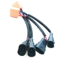 thumbnail image 4 of 2Pieces 9006 / 9005 to H4 Headlight Bulb Conversion Sockets Harness 100w, 4 of 5